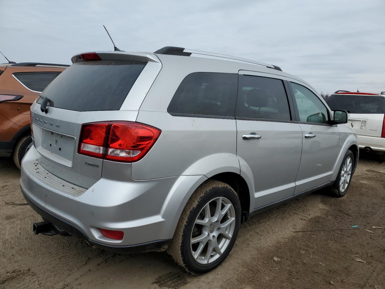 2013 Dodge Journey VIN 3C4PDDDG4DT607562 Copart auction photo, front end / minor dent/scratches damage thumbnail 3