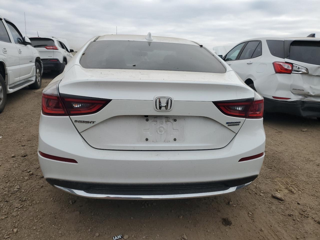 2019 Honda Insight VIN 19XZE4F92KE030696 Copart auction photo, front end / side damage thumbnail 6