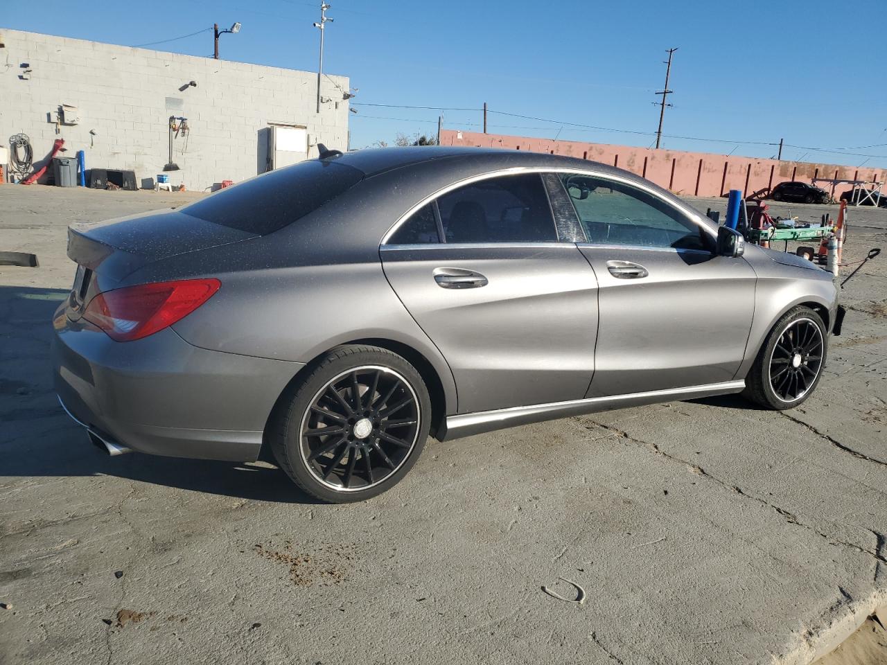 2014 Mercedes-Benz CLA-klasse VIN WDDSJ4EB4EN128653 Copart auction photo, front end damage thumbnail 3