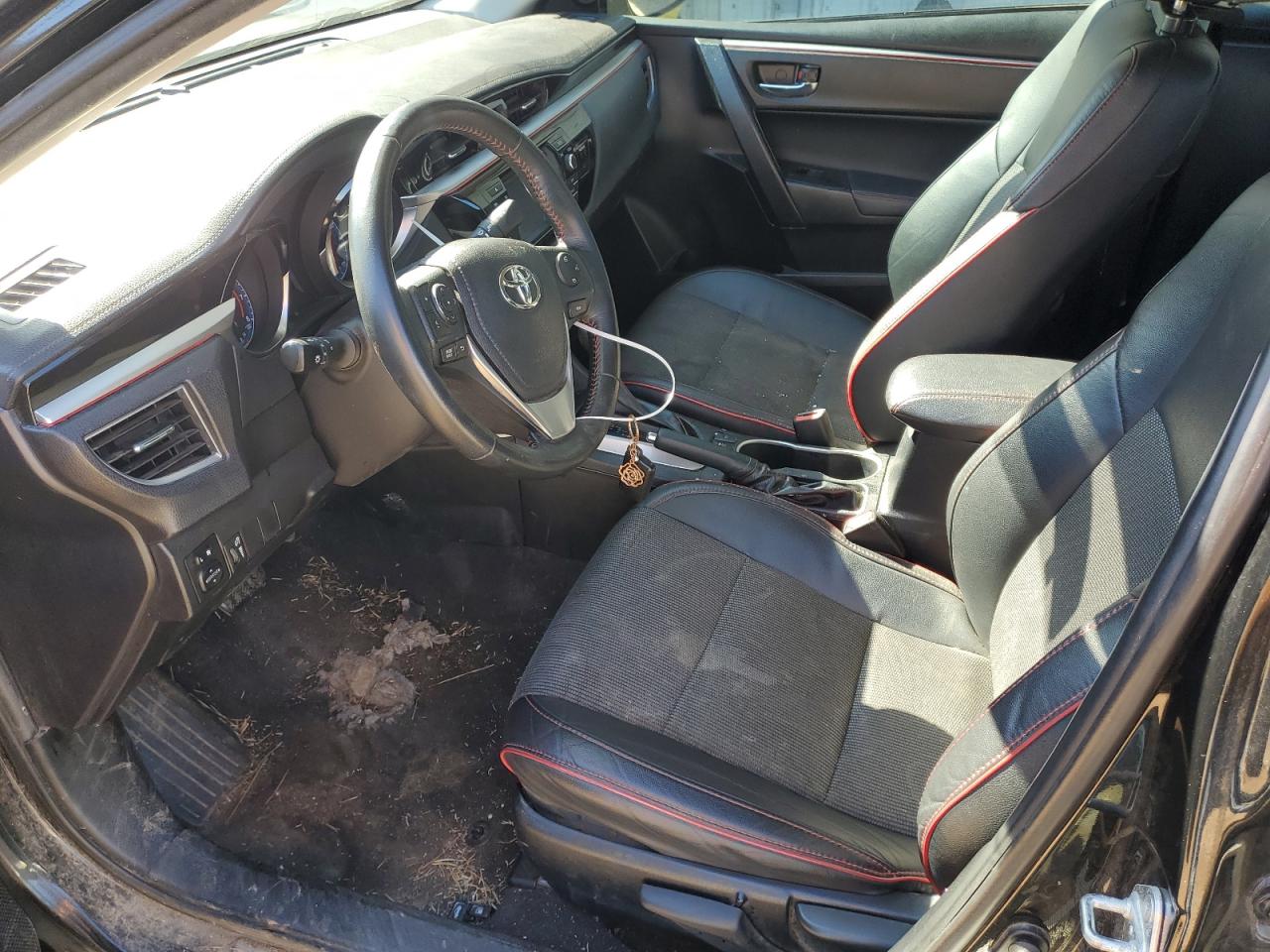 2016 Toyota Corolla VIN 2T1BURHE3GC579356 Copart auction photo, frame damage / side damage thumbnail 7