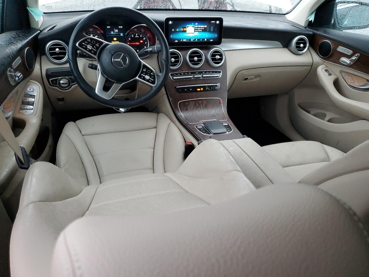 2021 Mercedes-Benz GLC VIN W1N0G8DB0MV320488 Copart auction photo, undercarriage damage thumbnail 8