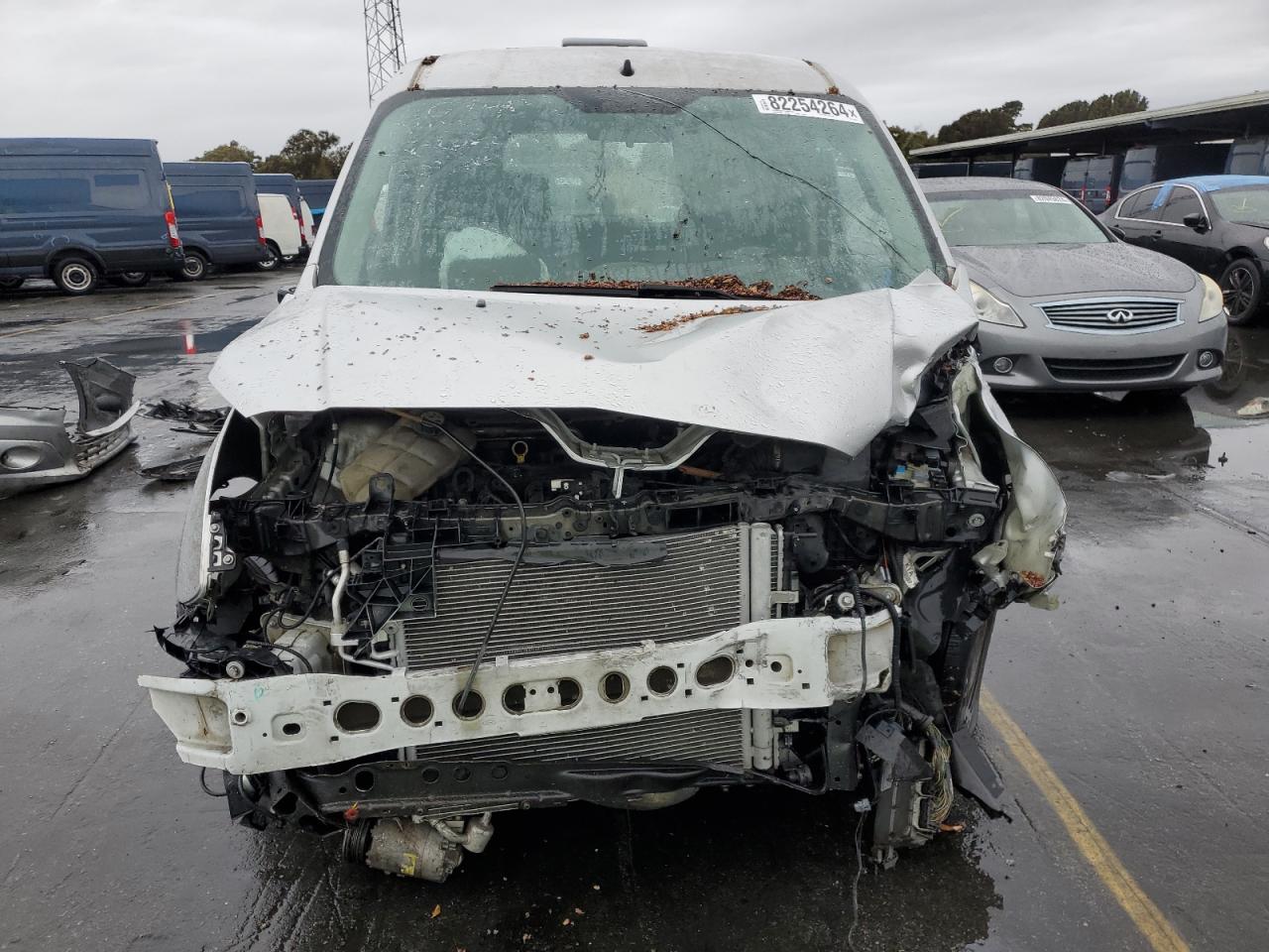2014 Ford Transit VIN NM0LE7E70E1164585 Copart auction photo, all over / mechanical damage thumbnail 5