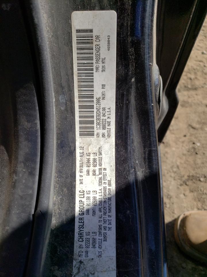 2013 Chrysler 200 VIN 1C3BCBEB2DN512006 Copart auction photo, front end / minor dent/scratches damage thumbnail 12