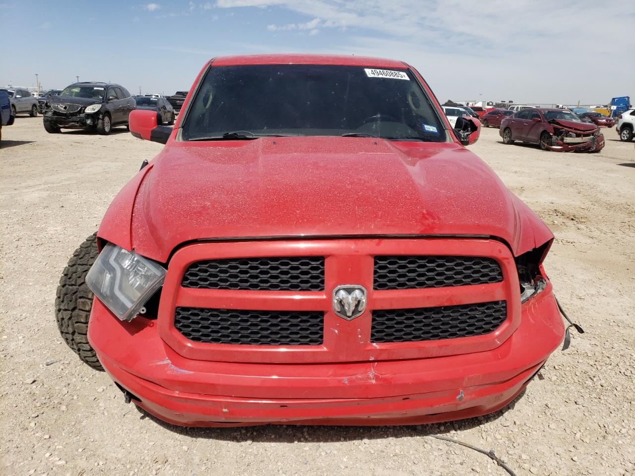 2015 RAM 1500 VIN 1C6RR6LT8FS541744 Copart auction photo, front end / side damage thumbnail 5