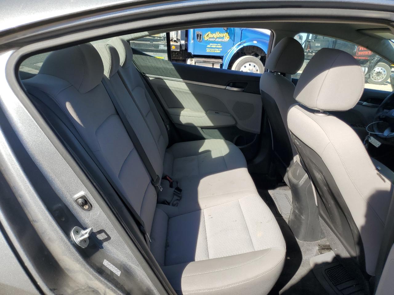 2019 Hyundai Elantra VIN KMHD84LF0KU749258 Copart auction photo, front end / minor dent/scratches damage thumbnail 10