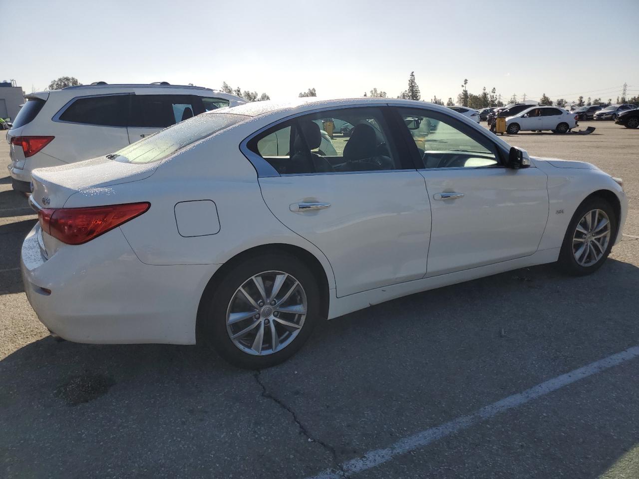 2017 Infiniti Q50 VIN JN1CV7AP6HM642121 Copart auction photo, mechanical / minor dent/scratches damage thumbnail 3