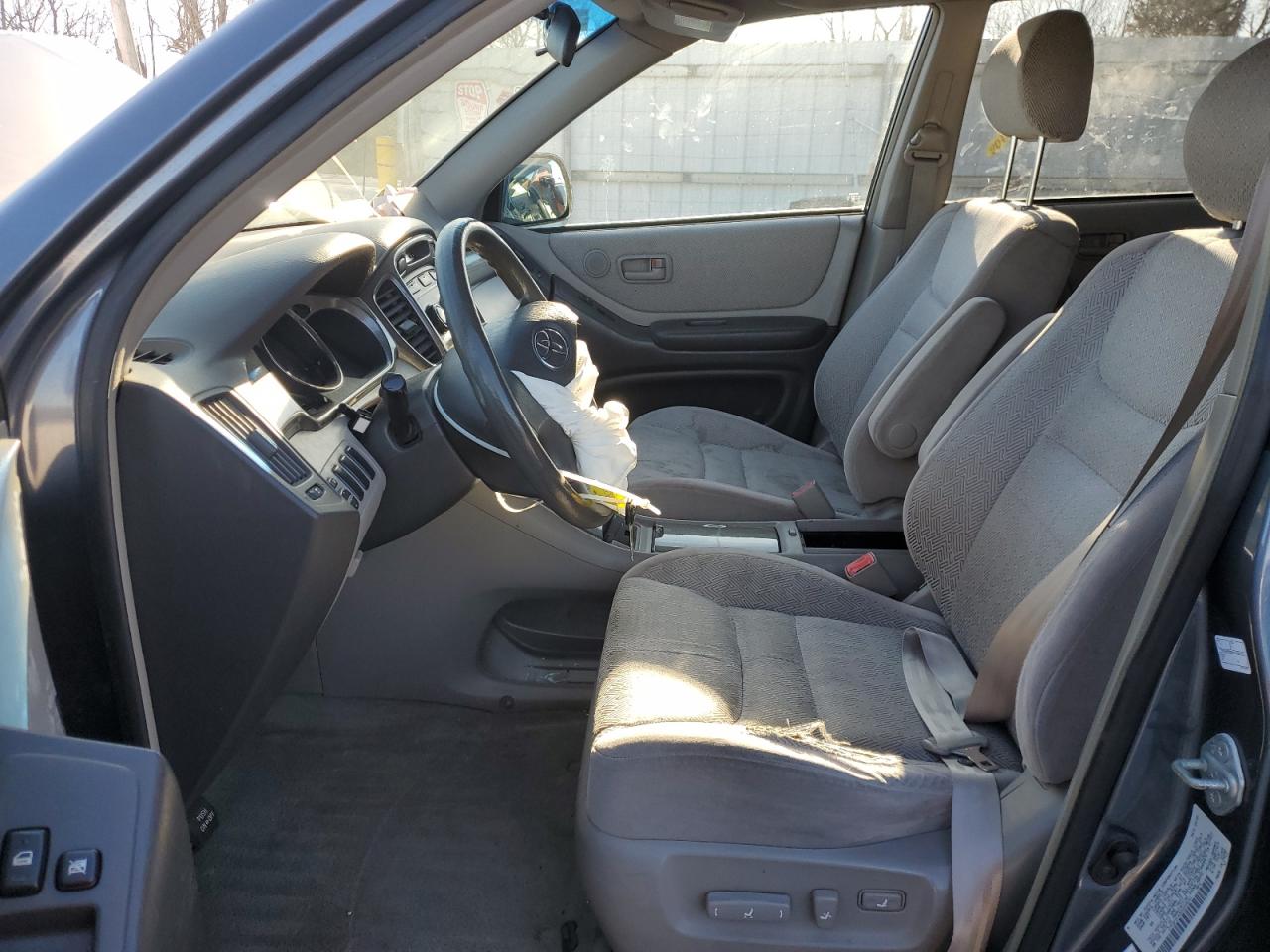 2002 Toyota Highlander VIN JTEGF21A320055041 Copart auction photo, front end / minor dent/scratches damage thumbnail 7