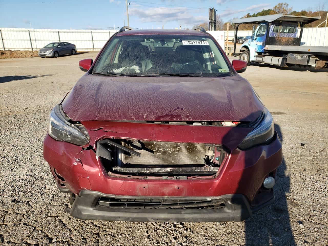 2019 Subaru XV VIN JF2GTAMCXKH380583 Copart auction photo, front end / minor dent/scratches damage thumbnail 5