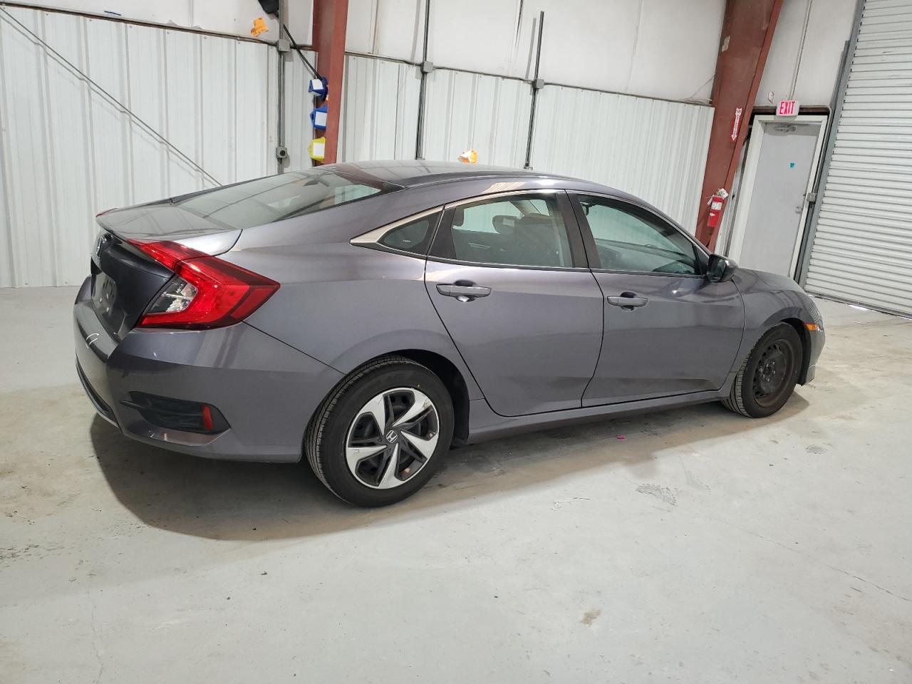 2021 Honda Civic VIN 2HGFC2F63MH504845 Copart auction photo, all over damage thumbnail 3