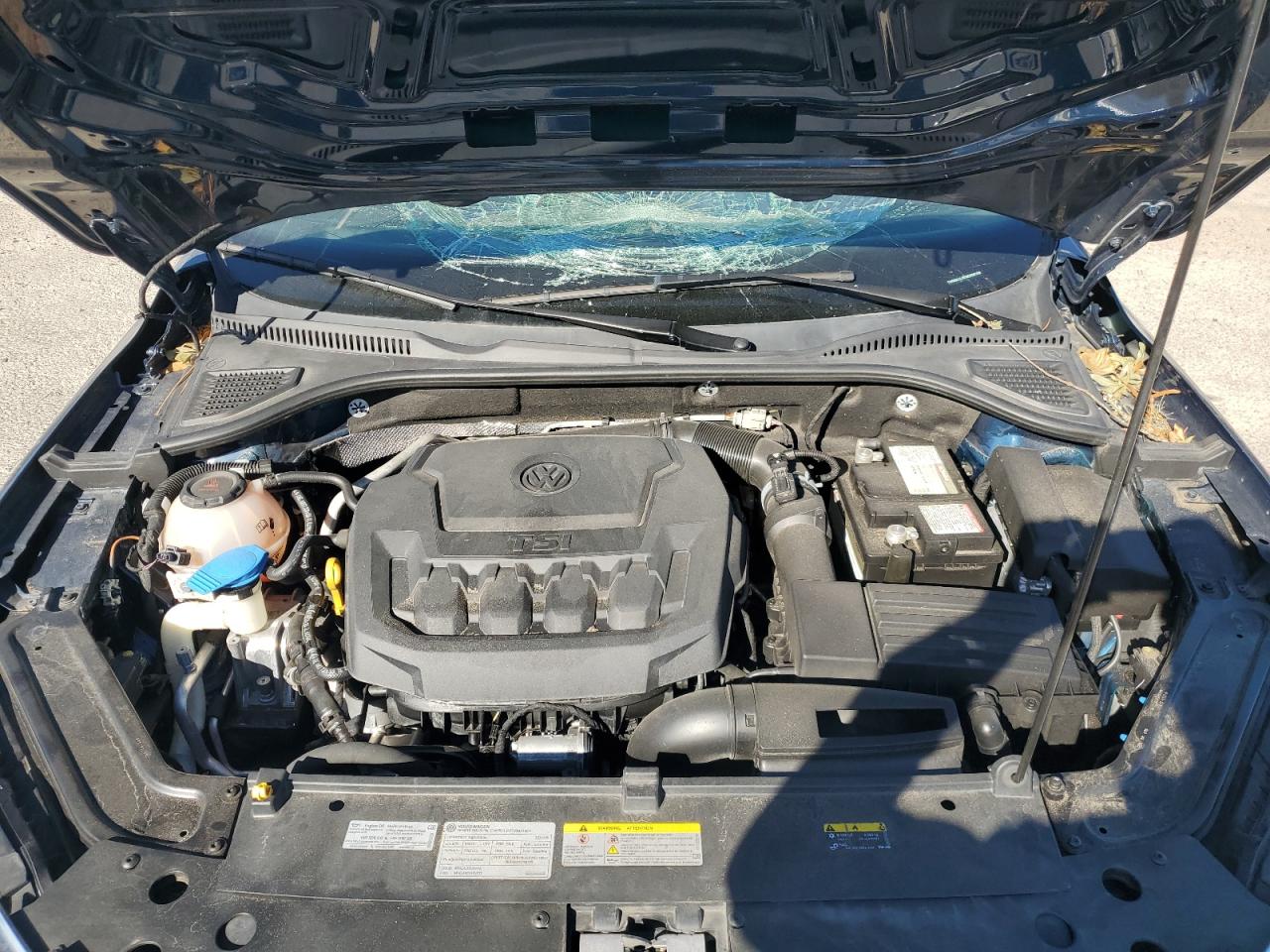 2021 Volkswagen Passat VIN 1VWSA7A38MC006153 Copart auction photo, top/roof damage thumbnail 12