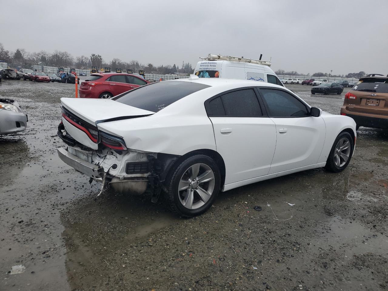 2016 Dodge Charger VIN 2C3CDXHGXGH326779 Copart auction photo, rear end damage thumbnail 3