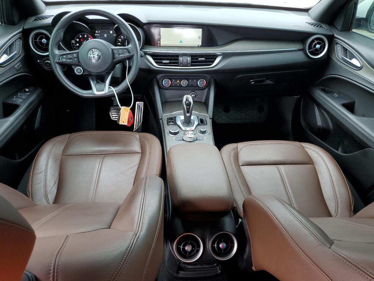 2022 Alfa Romeo Stelvio VIN ZASPAKBN9N7D39023 Copart auction photo, minor dent/scratches damage thumbnail 8