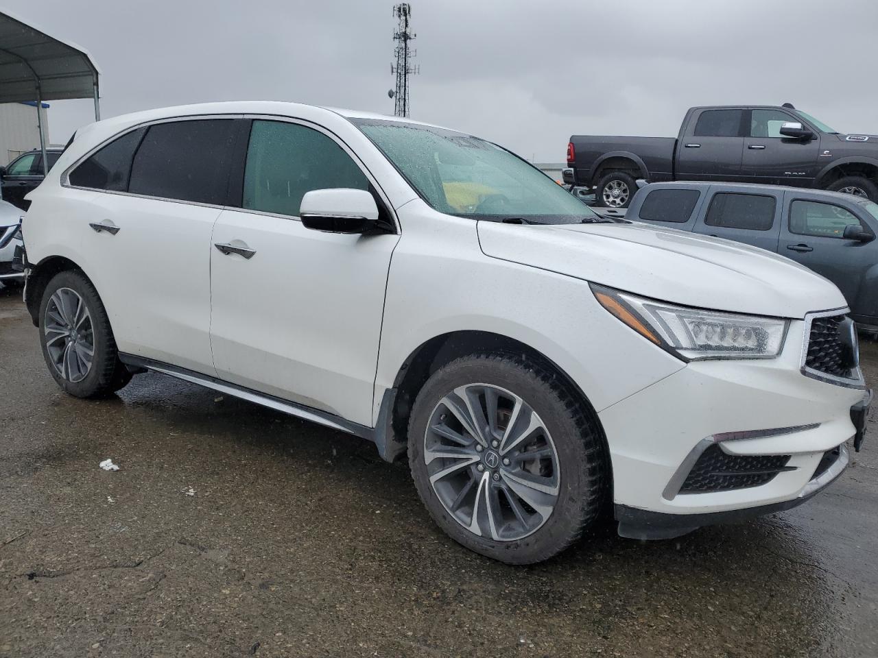 2020 Acura MDX VIN 5J8YD3H5XLL005025 Copart auction photo, rear end damage thumbnail 4