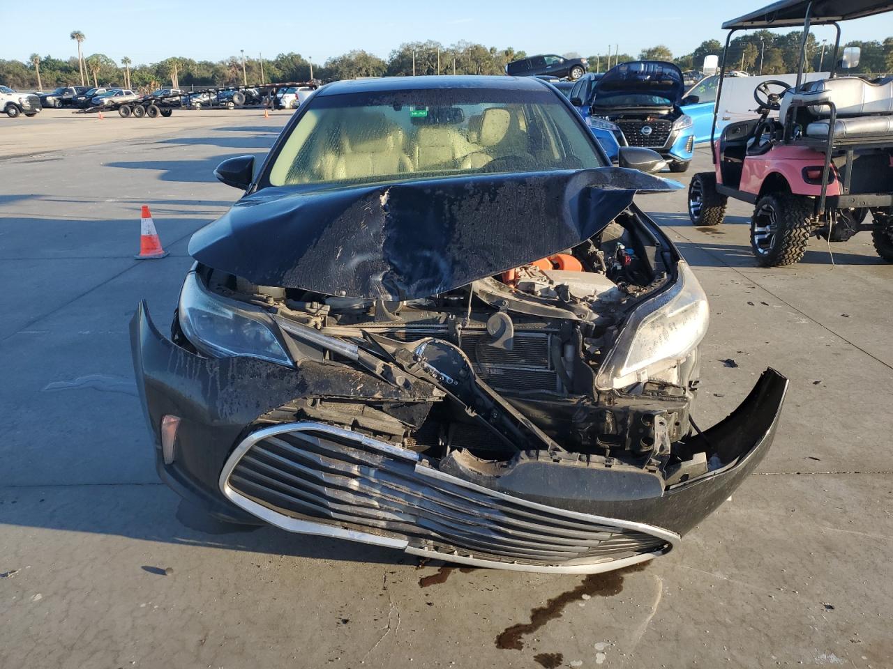 2016 Toyota Avalon VIN 4T1BD1EBXGU052831 Copart auction photo, front end damage thumbnail 5