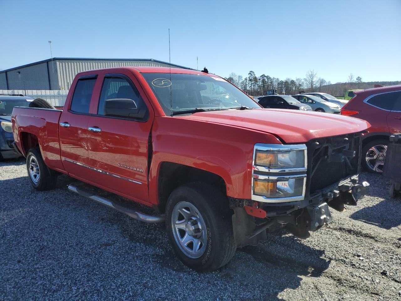 2014 Chevrolet Silverado VIN 1GCRCPEH3EZ355785 Copart auction photo, front end damage thumbnail 4