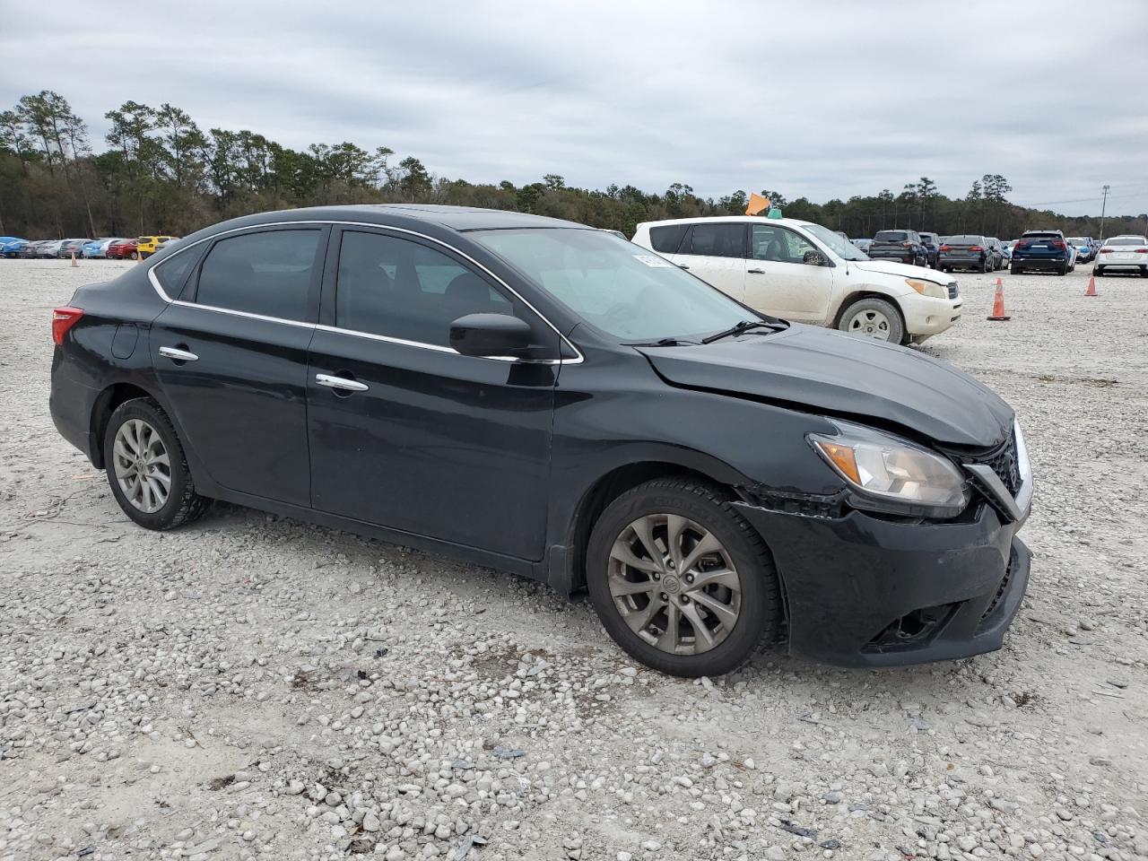 2017 Nissan Sentra VIN 3N1AB7AP1HY294421 Copart auction photo, front end / side damage thumbnail 4