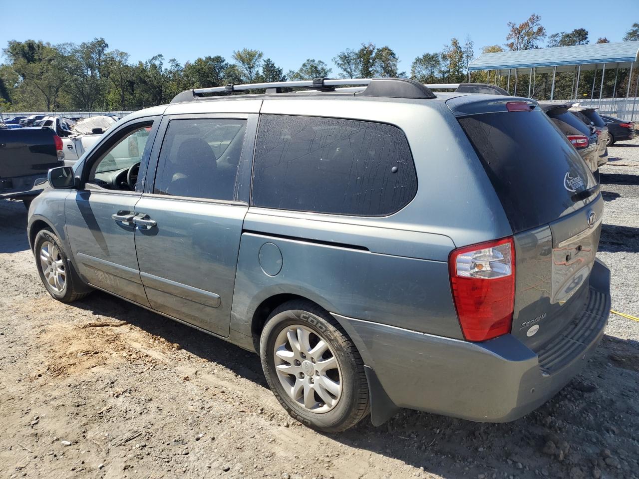 2008 KIA Sedona VIN KNDMB233786265441 Copart auction photo, water/flood damage thumbnail 2