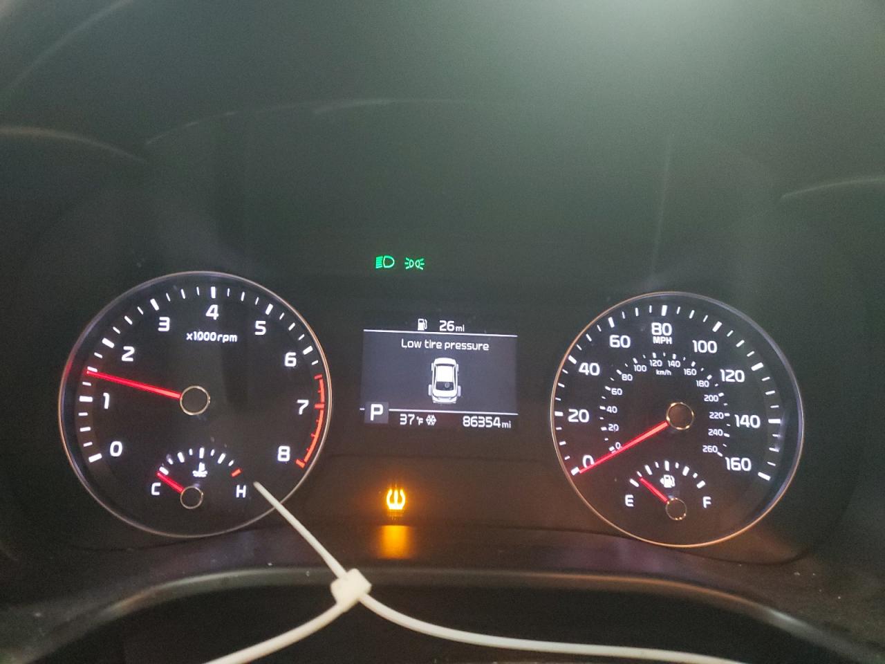 2020 KIA Forte VIN 3KPF24AD3LE142688 Copart auction photo, hail damage thumbnail 9