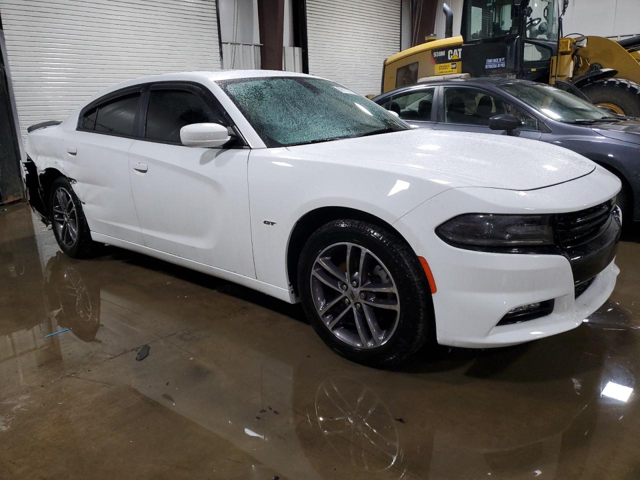 2018 Dodge Charger VIN 2C3CDXJG3JH197964 Copart auction photo, rear end / side damage thumbnail 4