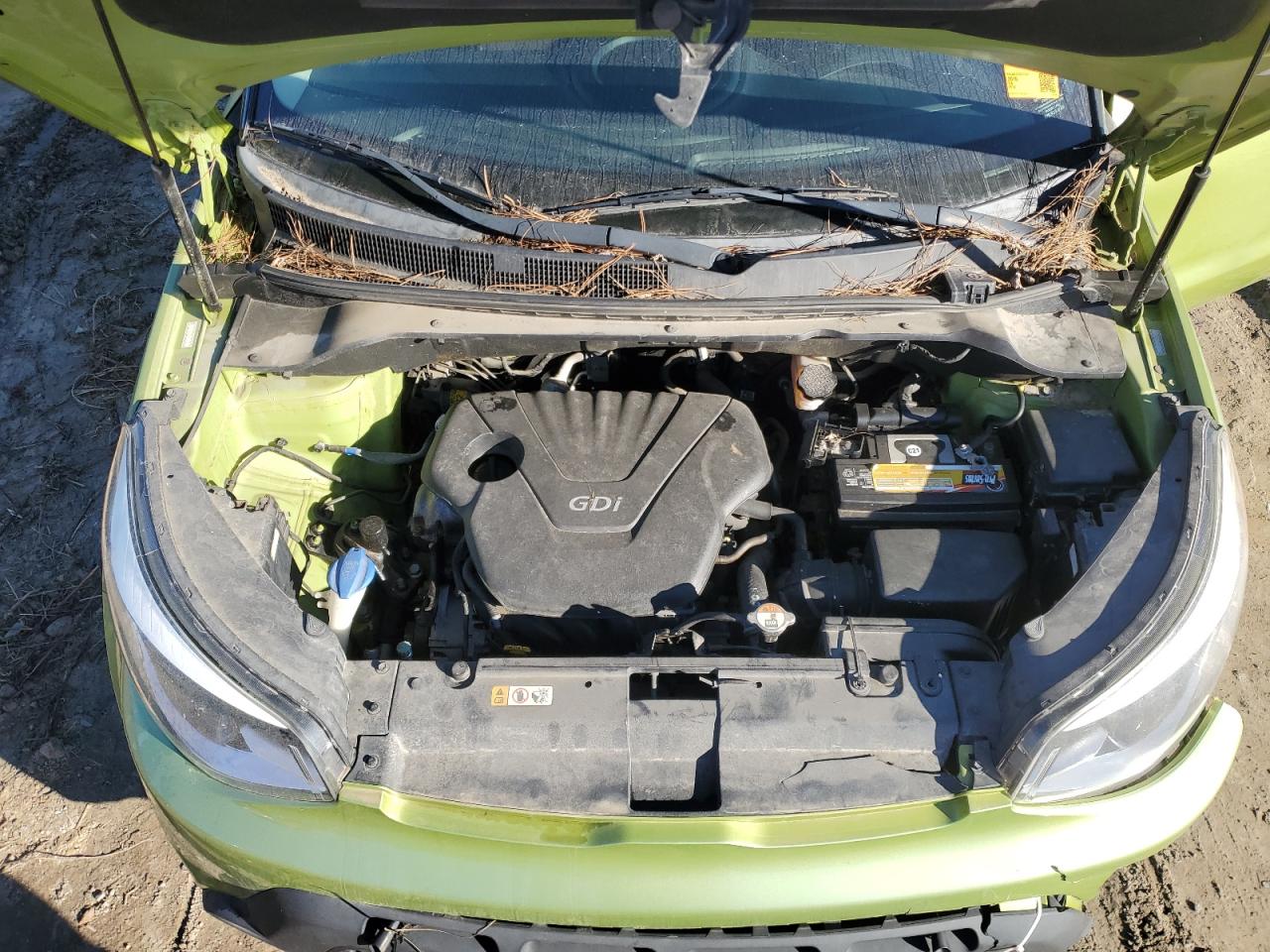 2016 KIA Soul VIN KNDJN2A26G7873691 Copart auction photo, front end / side damage thumbnail 11