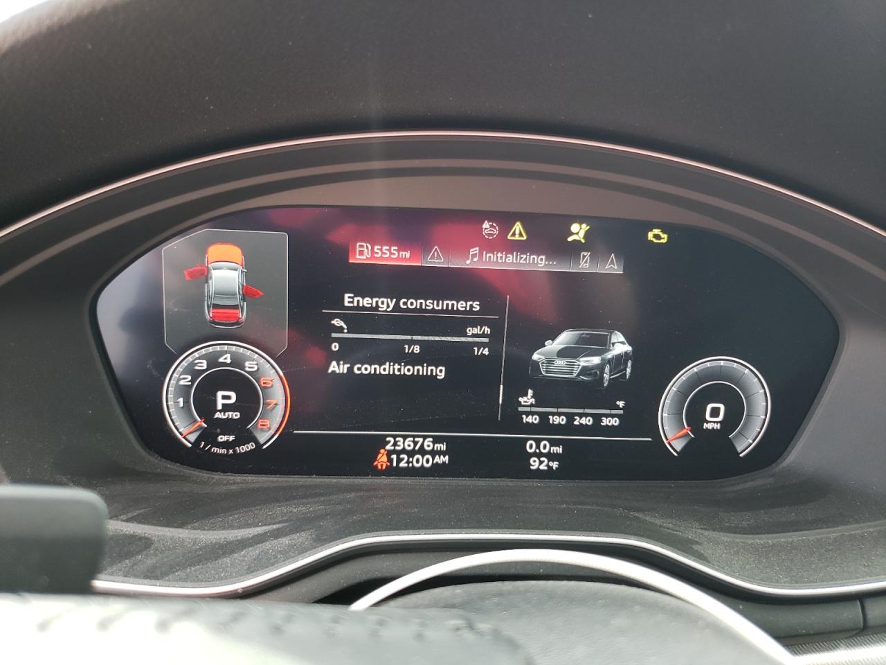 2020 Audi A4 VIN WAUHMAF41LN011228 Copart auction photo, rear end / minor dent/scratches damage thumbnail 9