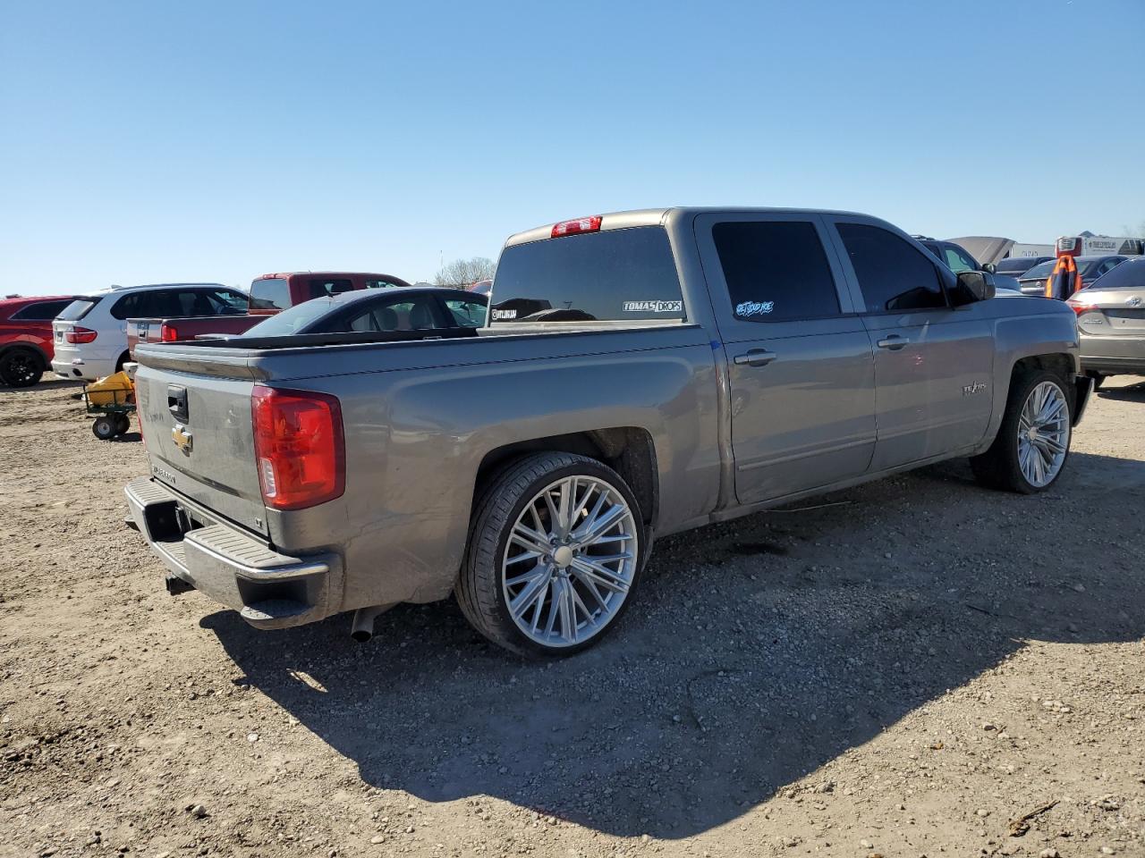 2017 Chevrolet Silverado VIN 3GCPCREC9HG183564 Copart auction photo, front end / mechanical damage thumbnail 3