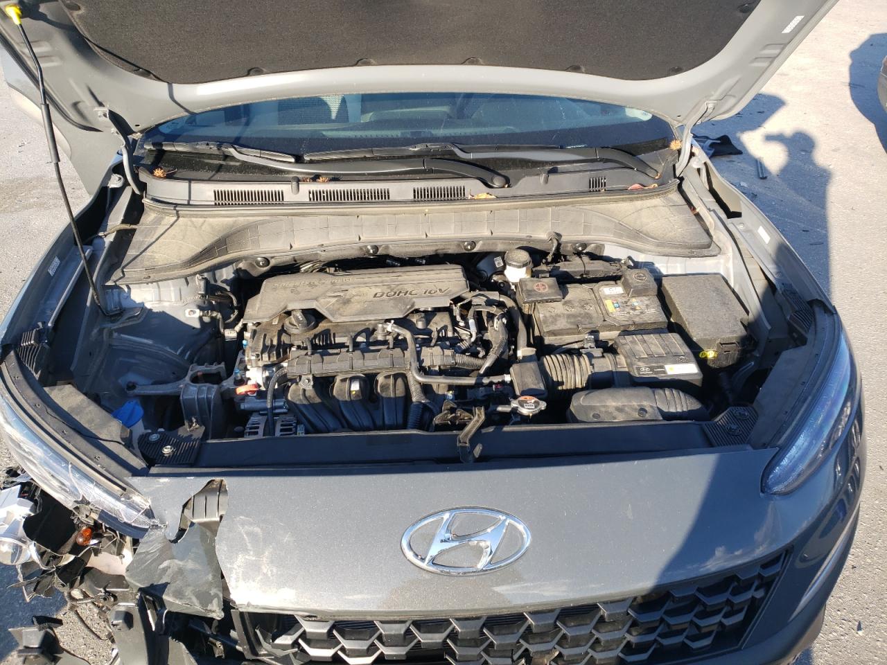 2023 Hyundai Kona VIN KM8K22AB7PU009520 Copart auction photo, front end damage thumbnail 13