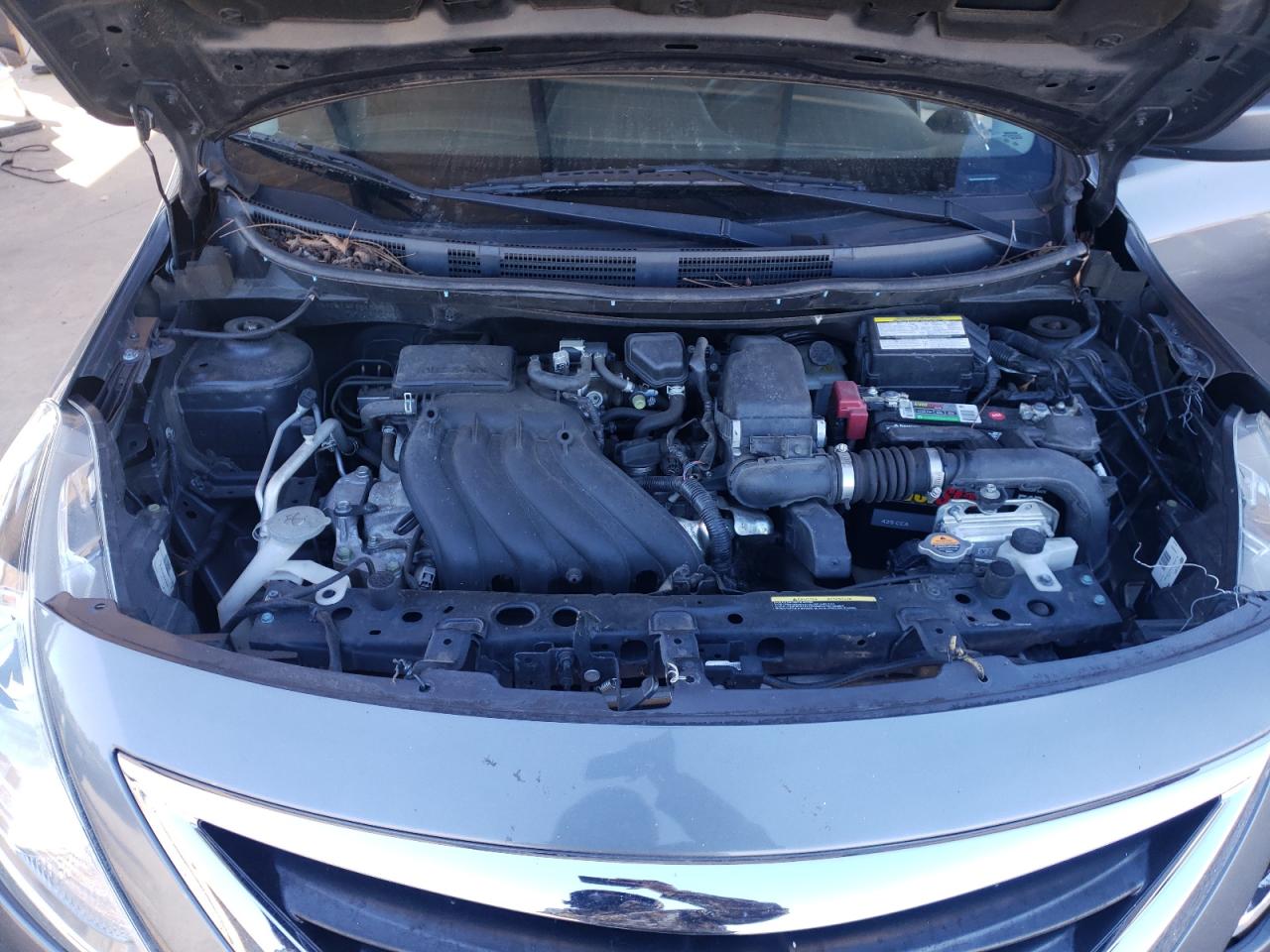 2019 Nissan Versa VIN 3N1CN7APXKL880393 Copart auction photo, front end damage thumbnail 11