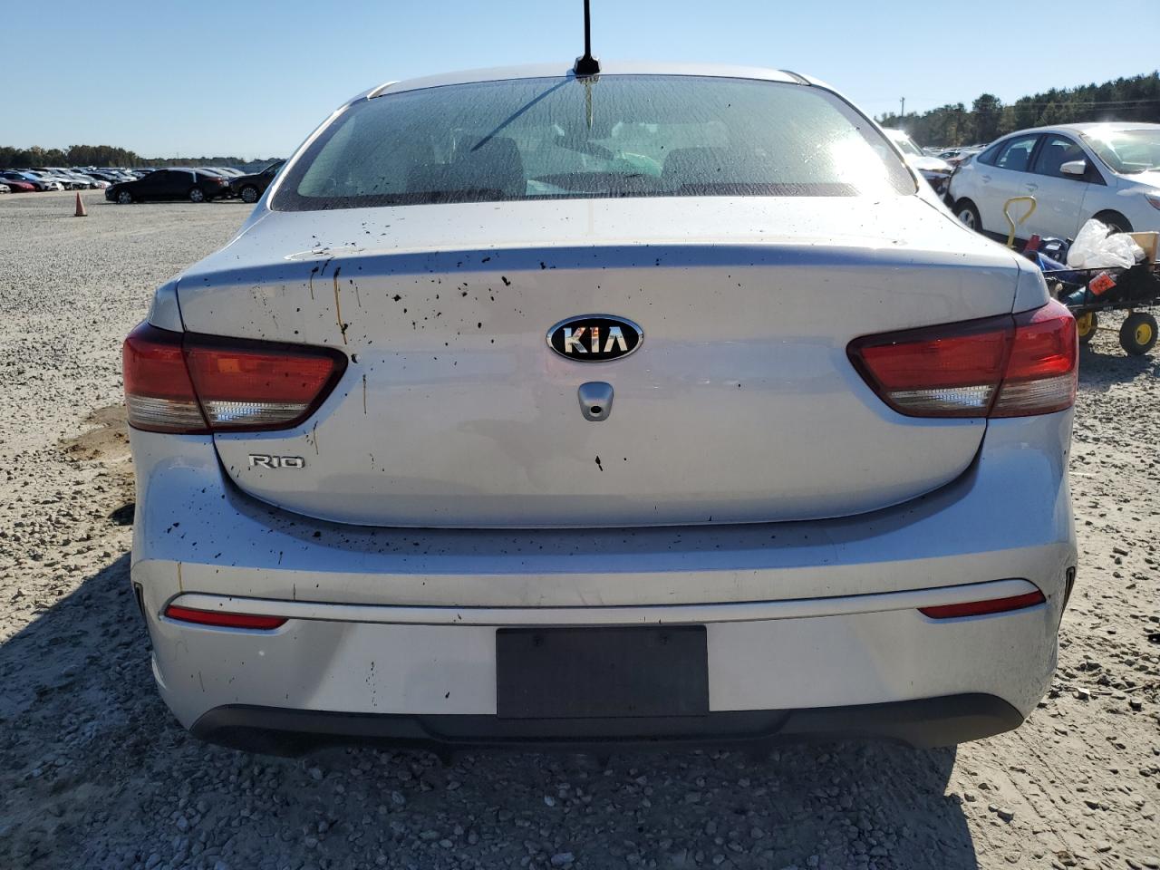 2021 KIA Rio VIN 3KPA24AD6ME378120 Copart auction photo, front end damage thumbnail 6
