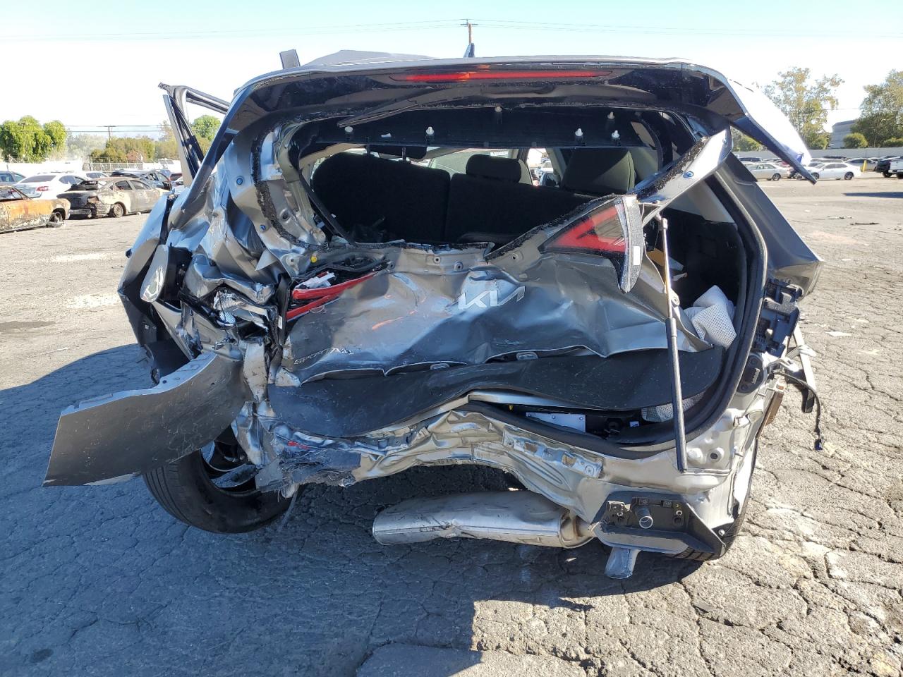 2023 KIA Sportage VIN KNDPUCAF4P7153571 Copart auction photo, all over damage thumbnail 6
