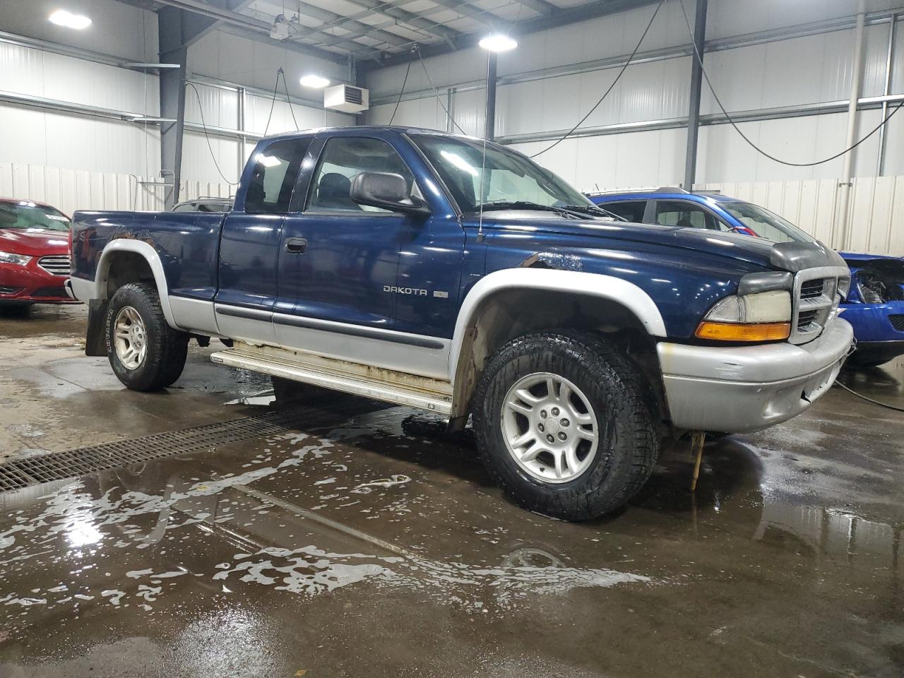 2002 Dodge Dakota VIN 1B7GG42X72S517184 Copart auction photo, front end damage thumbnail 4