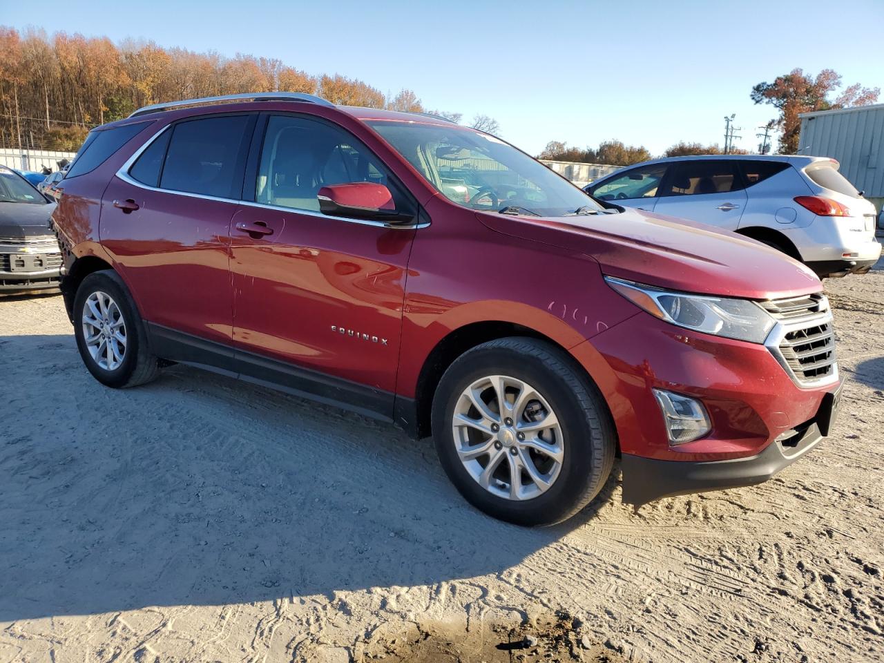 2018 Chevrolet Equinox VIN 3GNAXJEV2JS646491 Copart auction photo, rear end / minor dent/scratches damage thumbnail 4