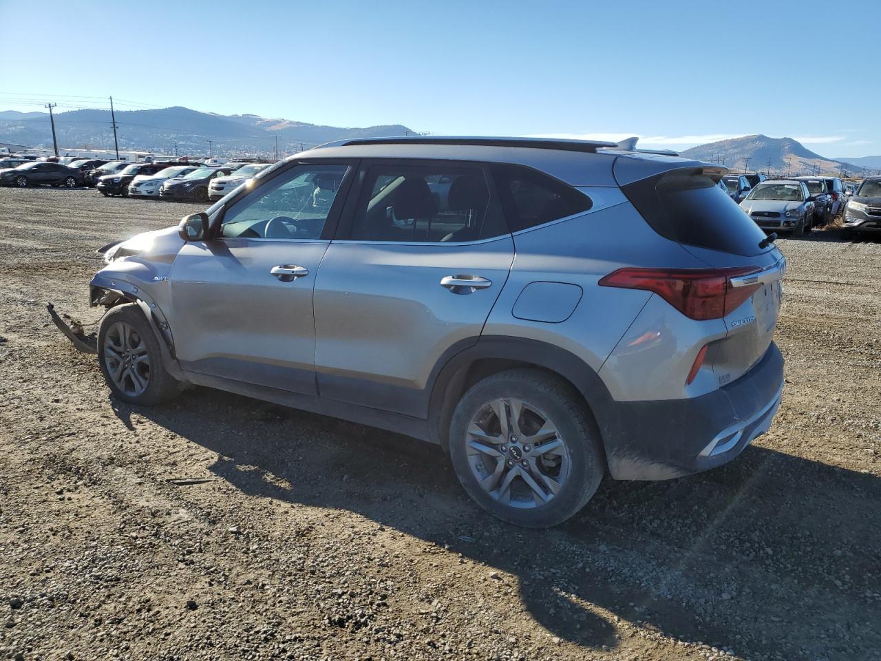 2022 KIA Seltos VIN KNDEUCAA4N7262895 Copart auction photo, front end damage thumbnail 2