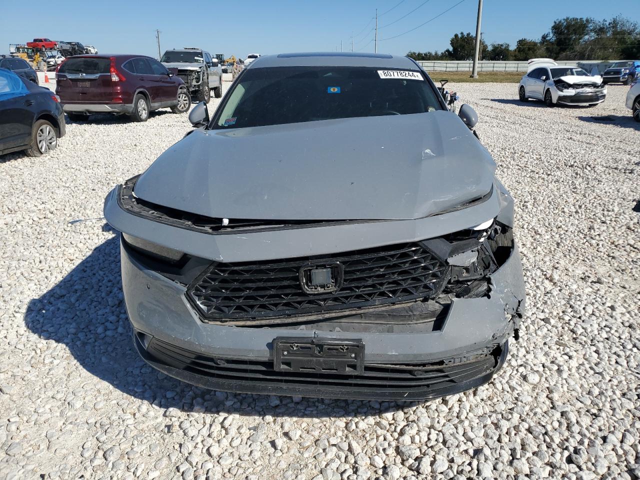 2023 Honda Accord VIN 1HGCY2F64PA015779 Copart auction photo, front end damage thumbnail 5