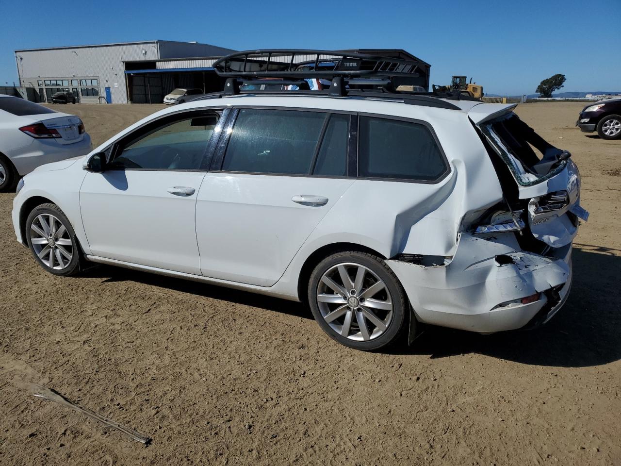 2019 Volkswagen Golf VIN 3VW117AU3KM508682 Copart auction photo, rear end damage thumbnail 2