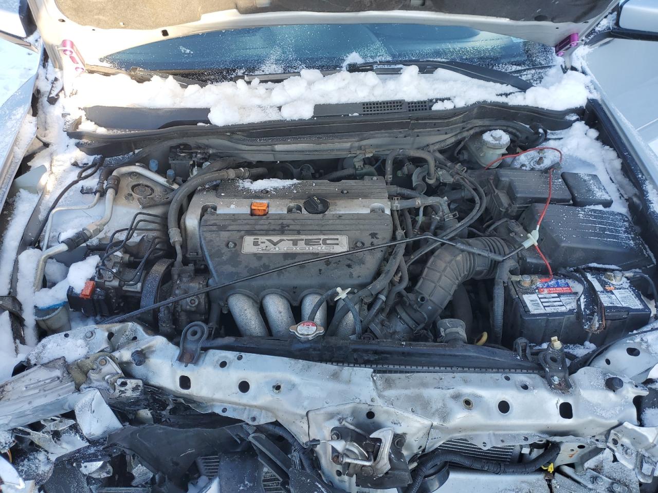 2004 Honda Accord VIN 1HGCM56444A112780 Copart auction photo, front end damage thumbnail 11
