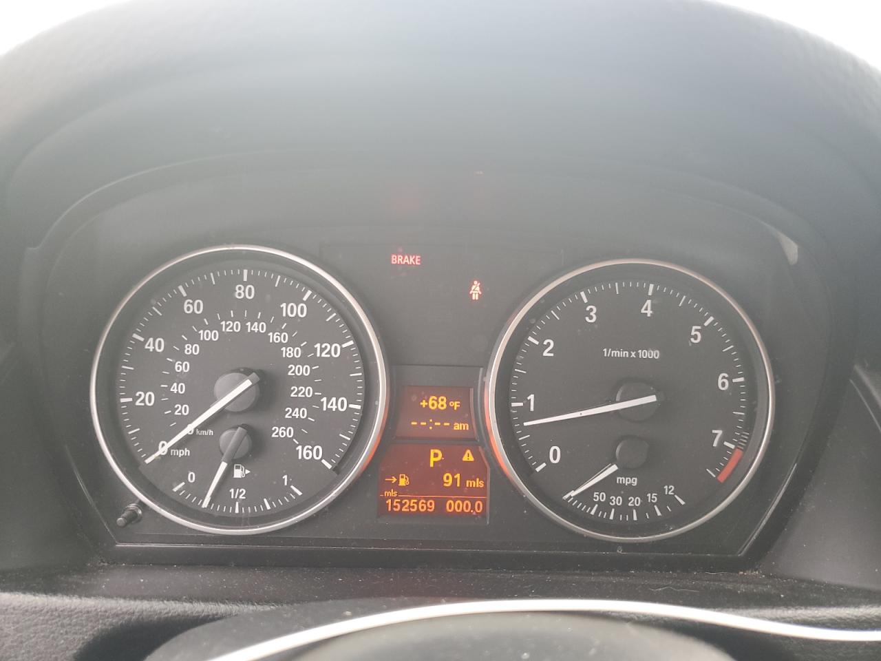 2015 BMW X1 VIN WBAVL1C58FVY39591 Copart auction photo, front end / undercarriage damage thumbnail 9