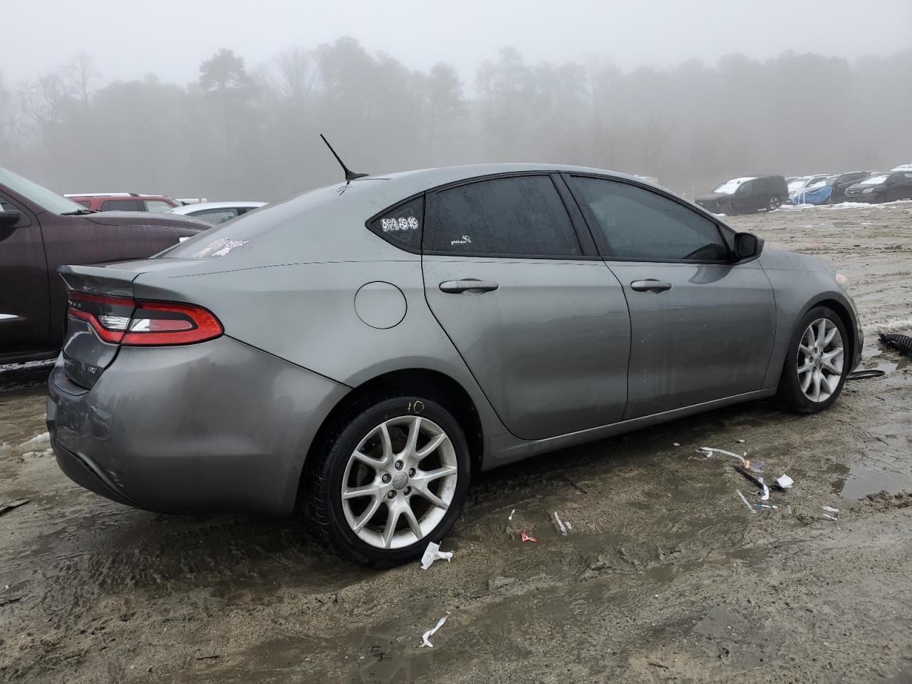 2013 Dodge Dart VIN 1C3CDFBA1DD148140 Copart auction photo, front end / all over damage thumbnail 3