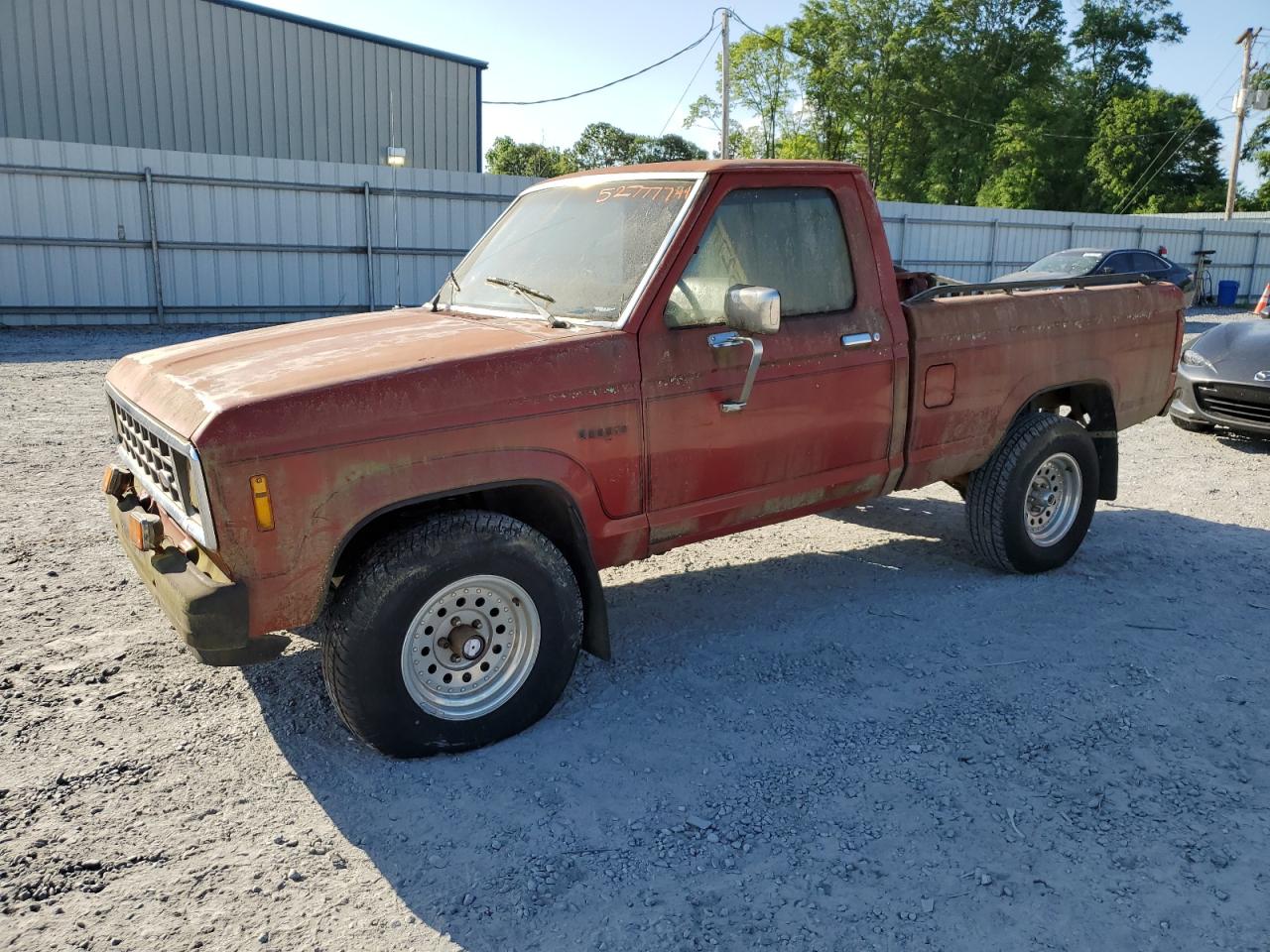 1987 Ford Ranger VIN 1FTCR11T4HUB51509 - Copart auction photo
