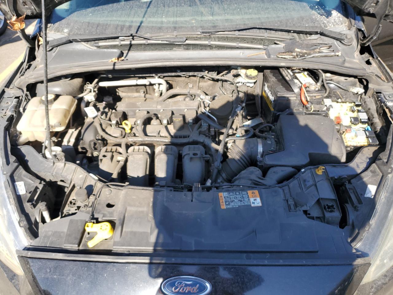 2016 Ford Focus VIN 1FADP3F20GL234452 Copart auction photo, vandalism / front end damage thumbnail 11