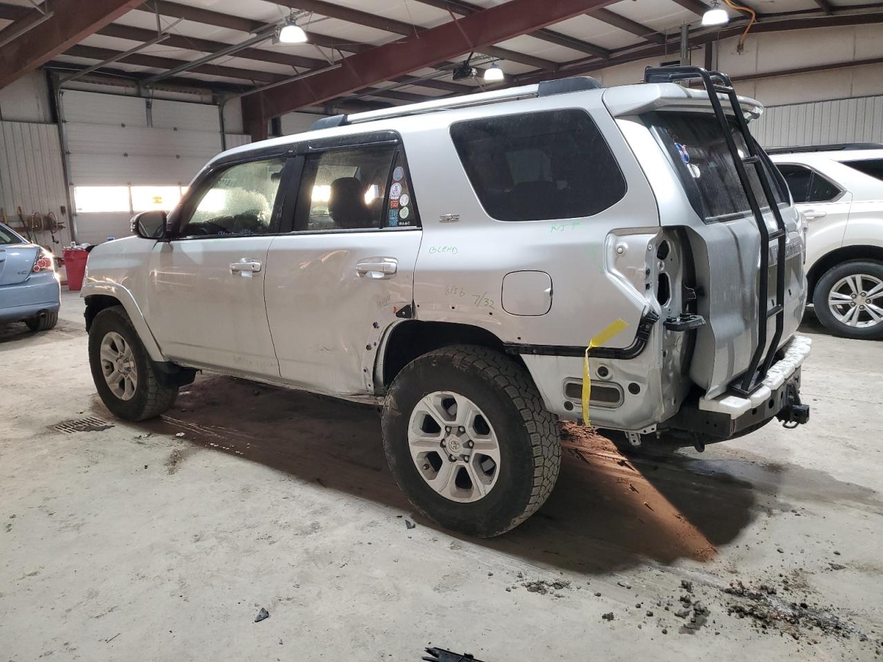2019 Toyota 4Runner VIN JTEBU5JR4K5662897 Copart auction photo, all over damage thumbnail 2