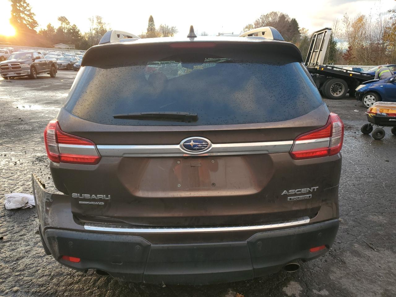 2019 Subaru Ascent VIN 4S4WMARD9K3417365 Copart auction photo, front end / rear end damage thumbnail 6