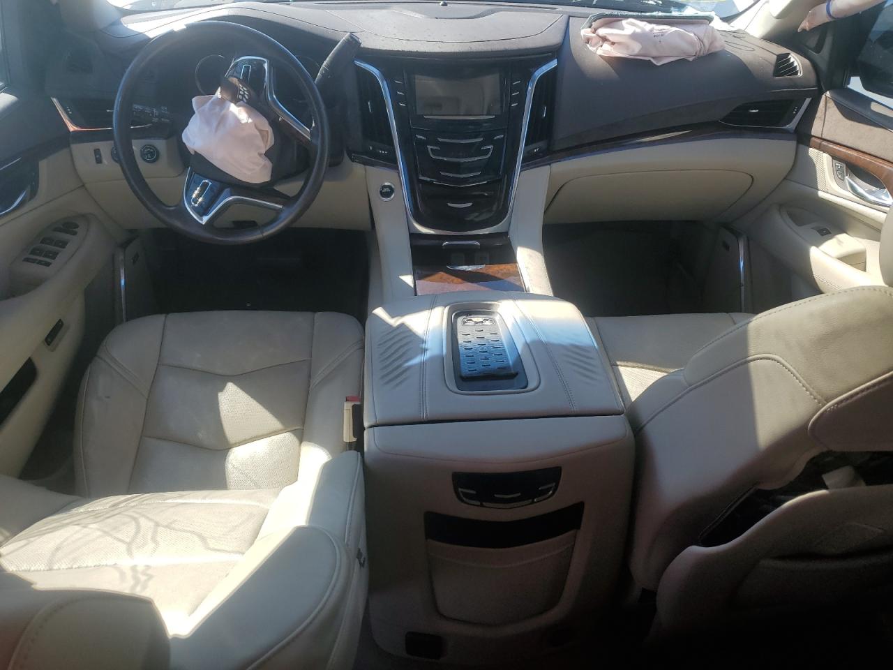 2017 Cadillac Escalade VIN 1GYS4BKJ1HR293391 Copart auction photo, front end / side damage thumbnail 8