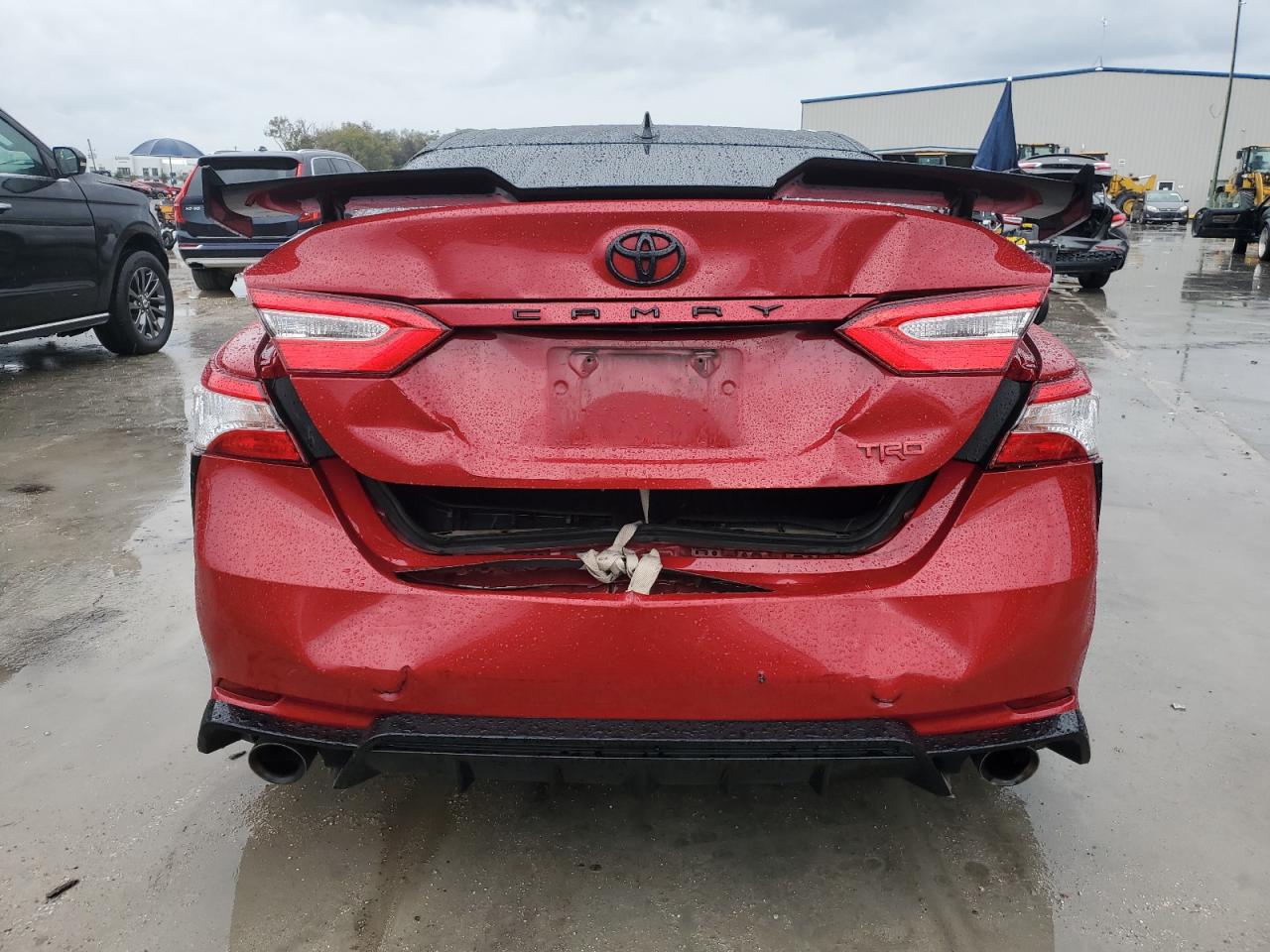 2020 Toyota Camry VIN 4T1NZ1AK7LU046659 Copart auction photo, rear end / front end damage thumbnail 6
