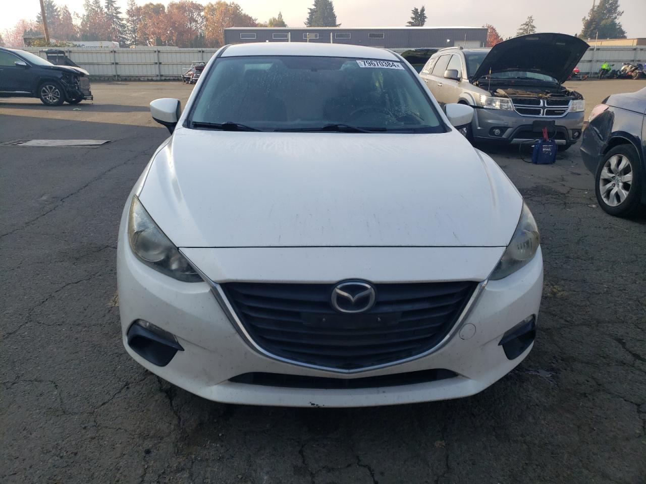 2014 Mazda 3 VIN JM1BM1U70E1115144 Copart auction photo, rear end damage thumbnail 5