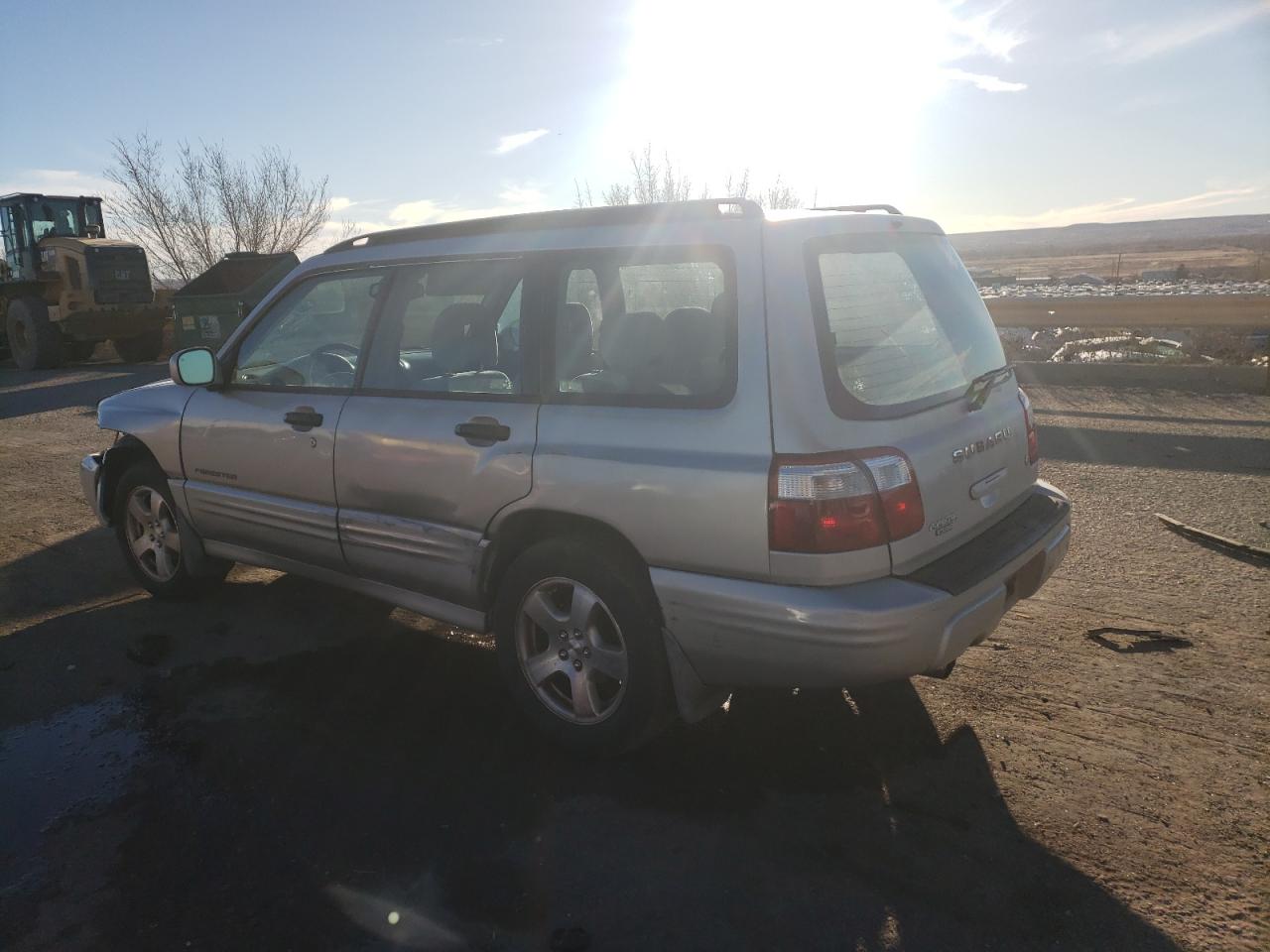 2001 Subaru Forester VIN JF1SF65681H759804 Copart auction photo, side / front end damage thumbnail 2