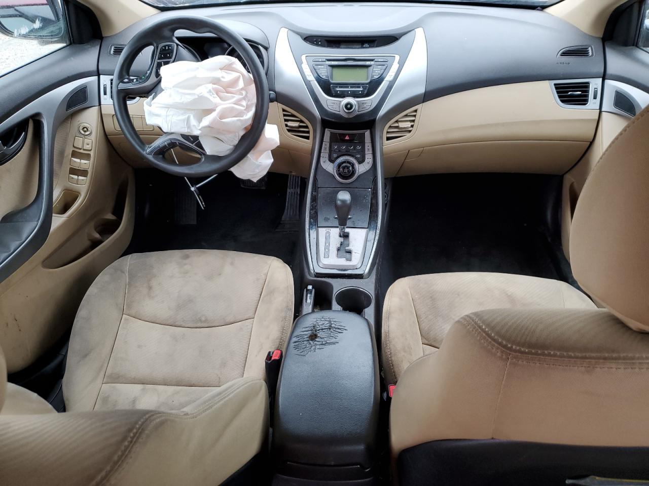 2013 Hyundai Elantra VIN KMHDH4AE8DU657229 Copart auction photo, front end damage thumbnail 8