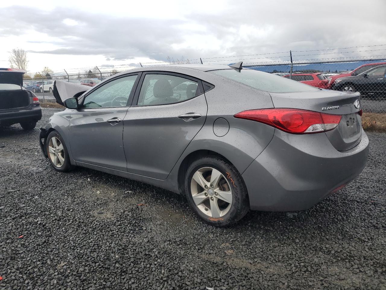 2013 Hyundai Elantra VIN 5NPDH4AE5DH309144 Copart auction photo, front end damage thumbnail 2