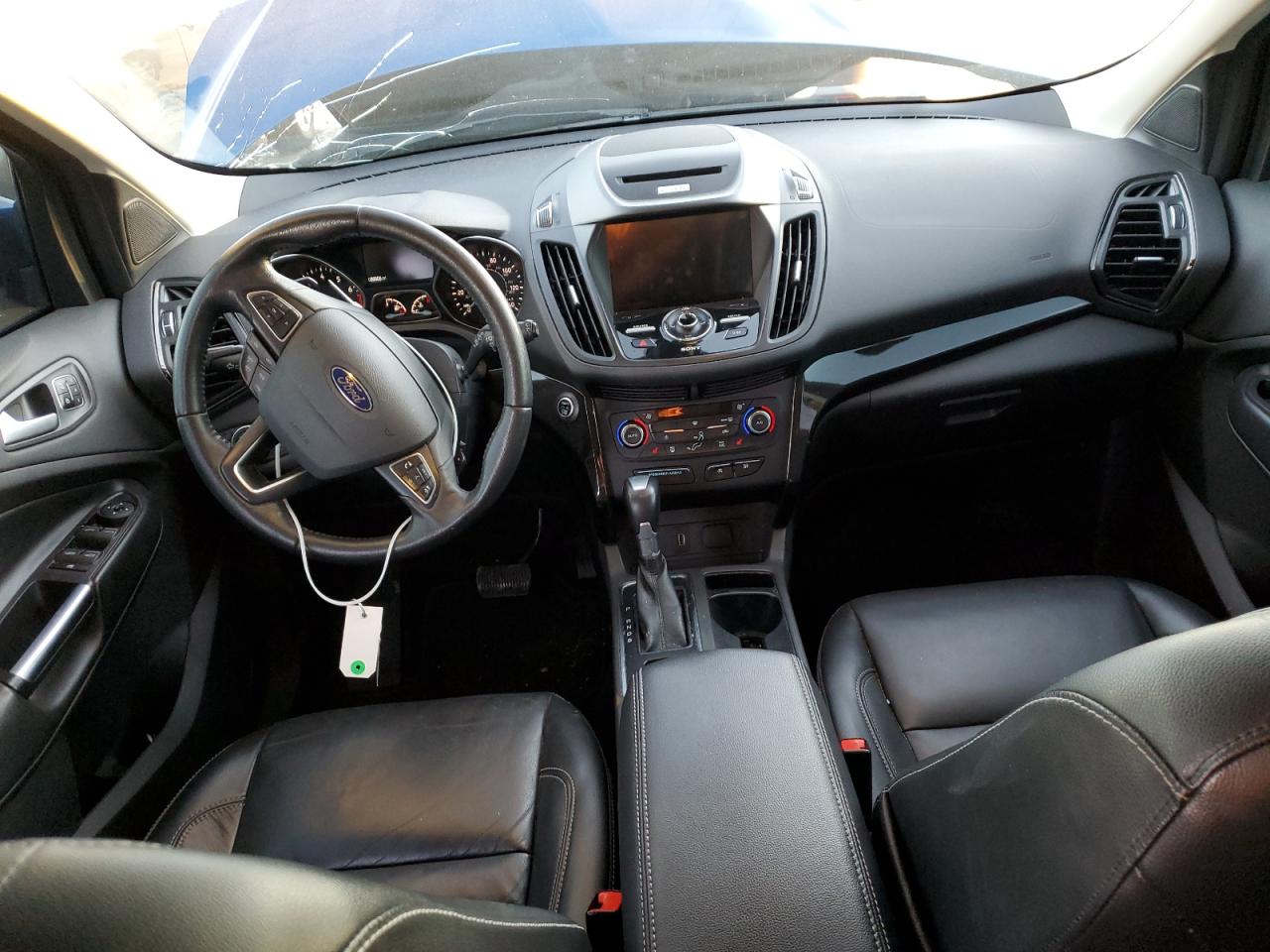 2017 Ford Escape VIN 1FMCU9J95HUD65566 Copart auction photo, front end damage thumbnail 8