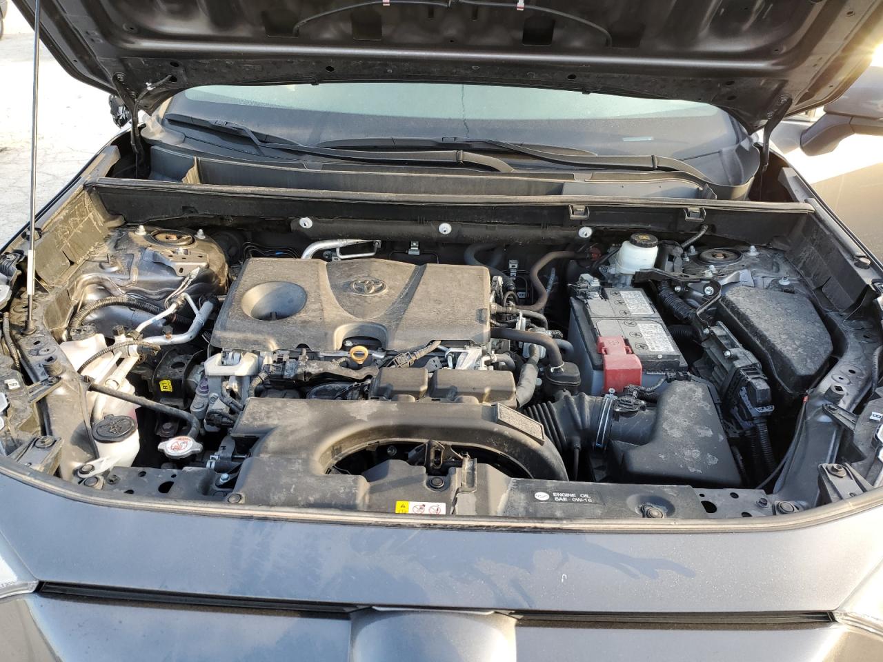 2019 Toyota RAV 4 VIN 2T3G1RFV2KC018647 Copart auction photo, side damage thumbnail 12